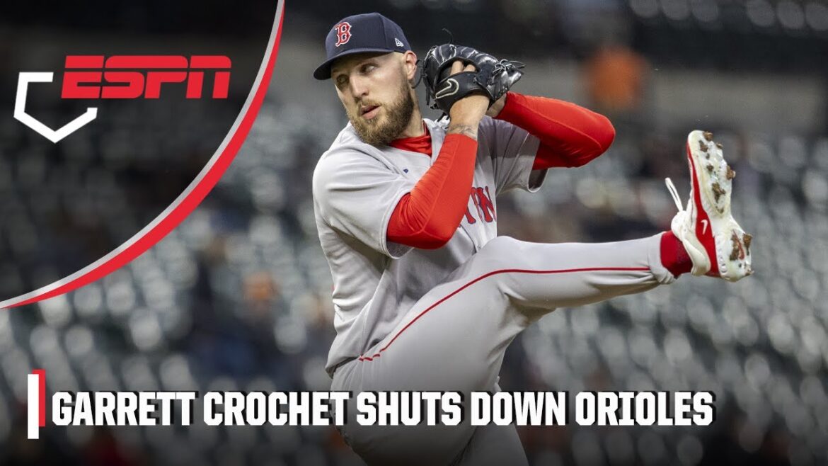 Garrett Crochet dominates 🔥 8 K’s over 8 scoreless innings | ESPN MLB