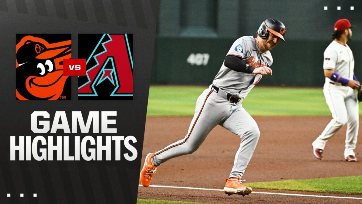 Orioles vs. D-backs Game Highlights (4/8/25) | MLB Highlights