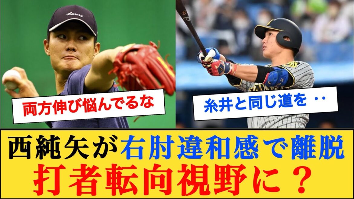 阪神・西純矢が右肘違和感で離脱へ‥ #阪神タイガース #西純矢
