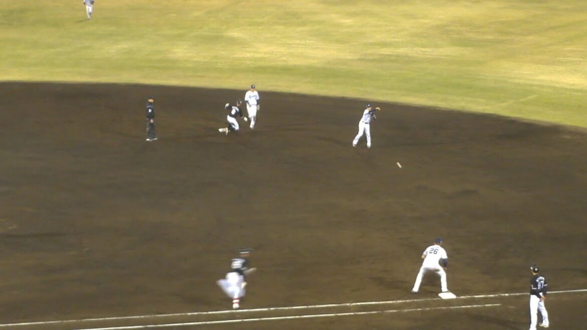 埼玉西武ライオンズ 平良海馬が西川史礁をショートゴロに抑え試合終了 先発・菅井信也 今季初勝利　西武 2 - 0 ロッテ　2025年4月9日(水) 県営大宮球場