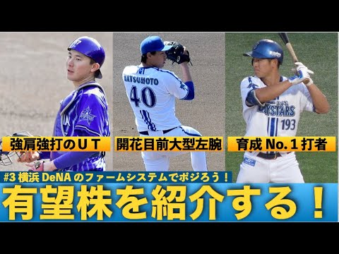 【番外編】横浜DeNAベイスターズのプロスペクトランキングを発表してみた【#3】 【番外編】横浜DeNAベイスターズのプロスペクトランキングを発表してみた【#3】