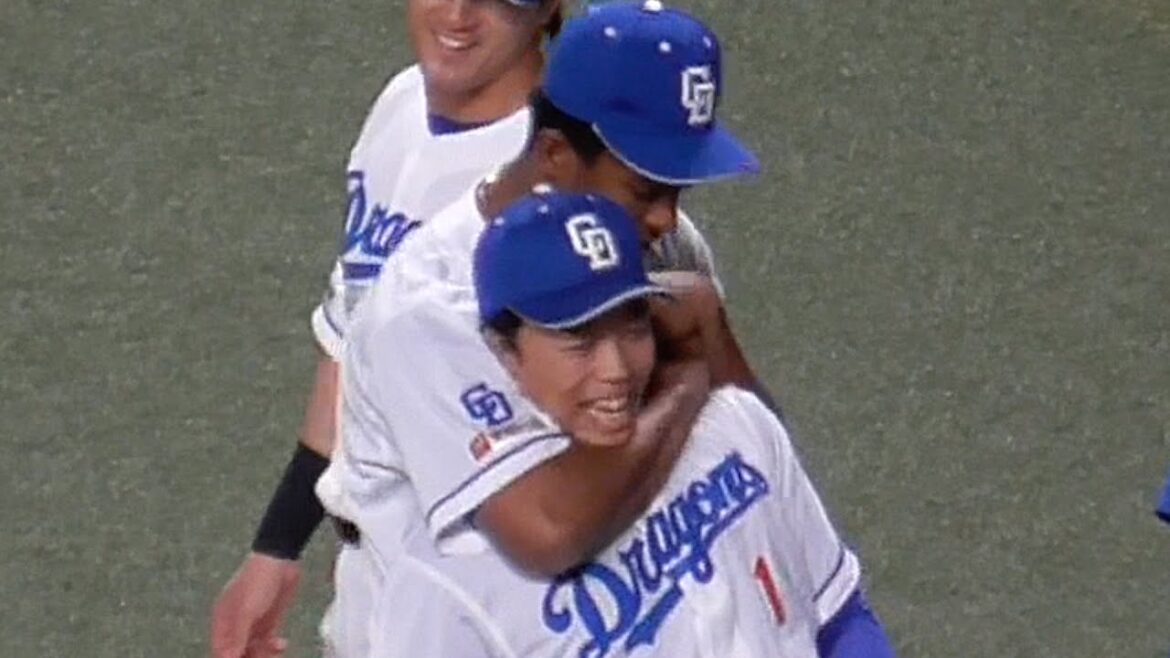 岡林勇希とゆかいな仲間たち　ブライト健太に絞められる　中日ドラゴンズVS広島東洋カープ　2025/04/09