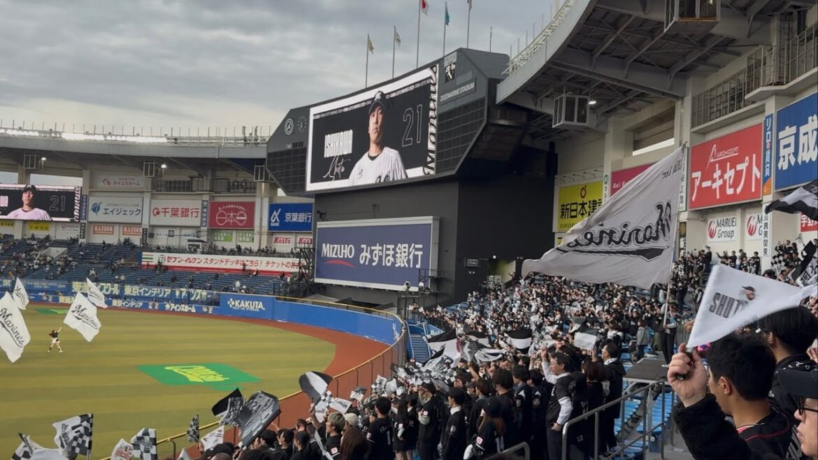MARINES STARTING LINEUP スタメン発表 2025/4/11 ロッテ vs ソフトバンク  #chibalotte