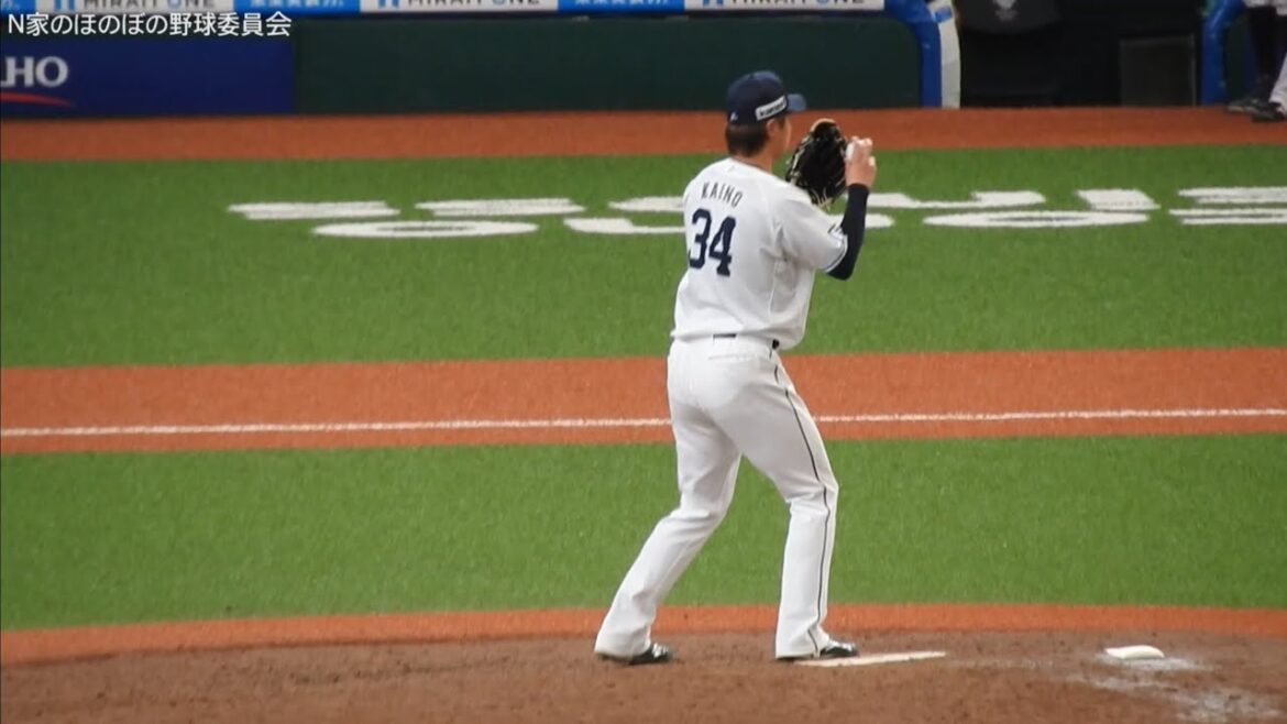甲斐野央 登板直前ピッチングフォーム スロー再生あり2025/03/23西武対横浜DeNAオープン戦【埼玉西武ライオンズ】【横浜DeNAベイスターズ】【ベルーナドーム】