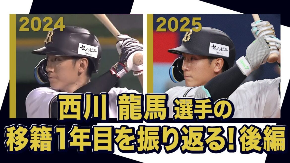 あの頃のBoku 西川龍馬選手〜オリックス・バファローズが好きやねん編〜後編