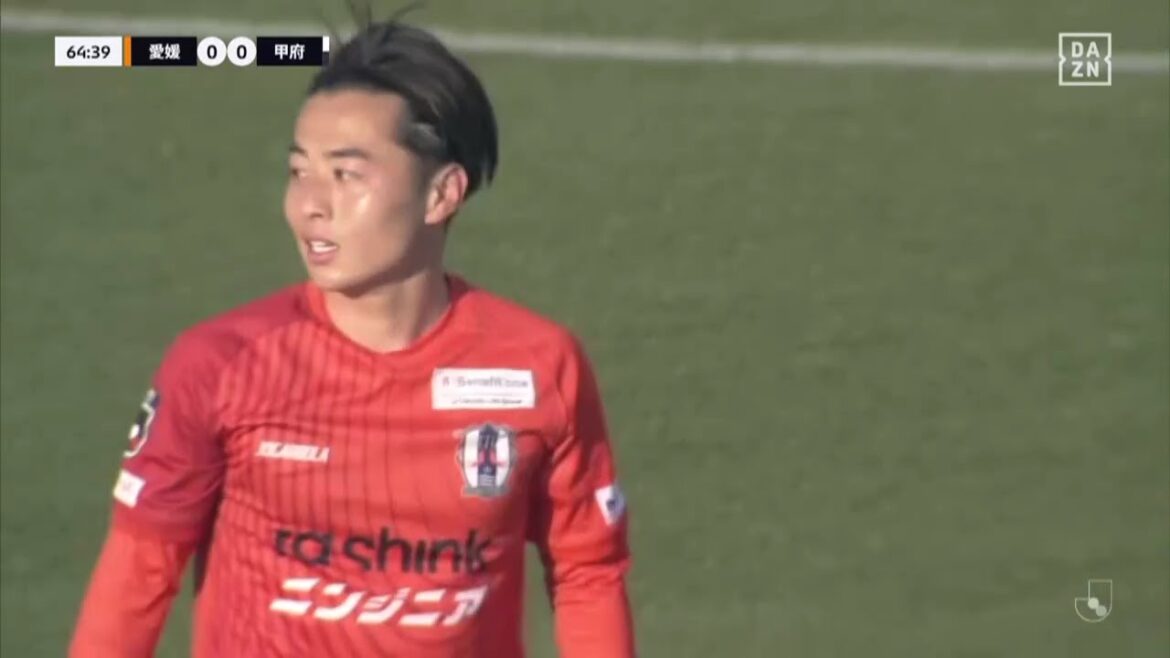 【DAZNハイライト】2025.4.13 明治安田J2 愛媛FC vs ヴァンフォーレ甲府
