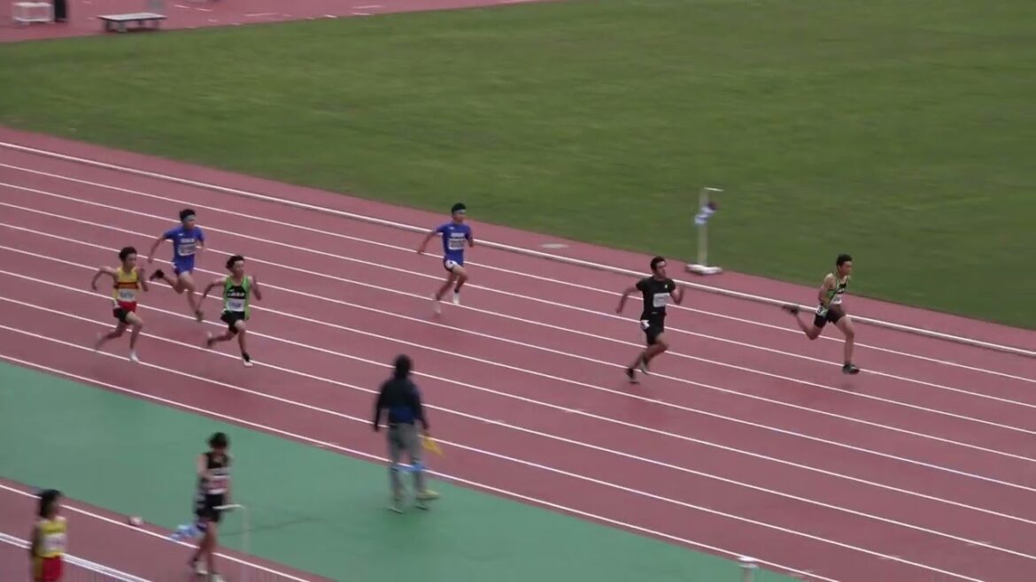 20250412175706宮崎県記録会共男100ｍ41組 平岡 真聡（2） 小林秀峰高宮　崎 12.07