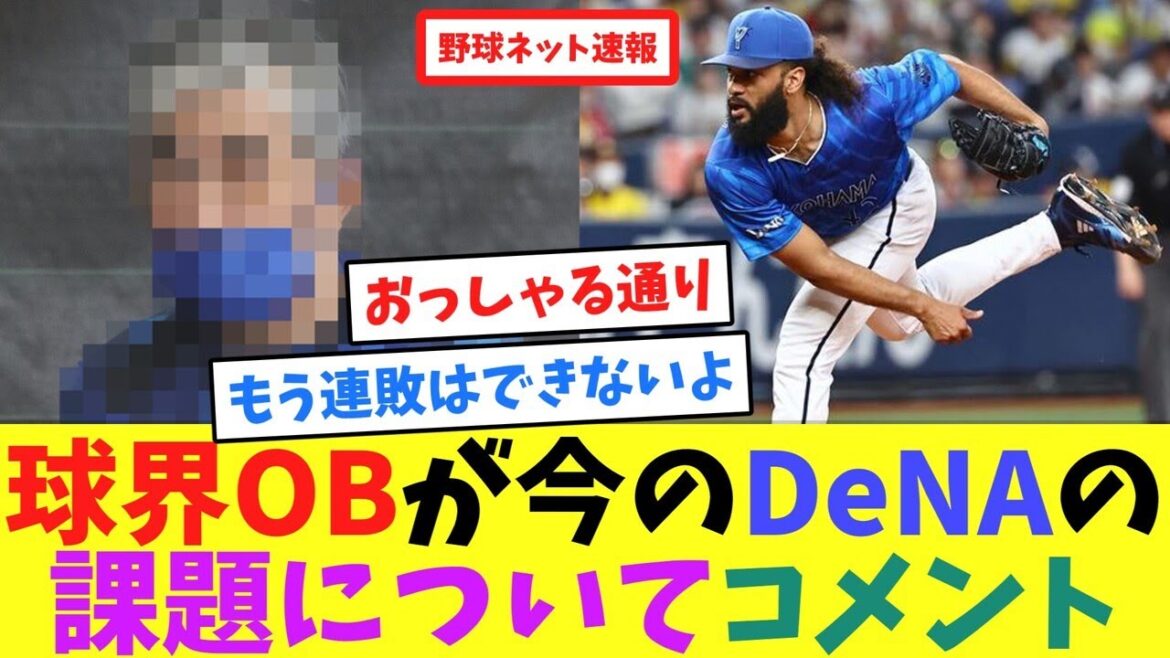 球界OBが今のDeNAの課題についてコメント【ネット反応集】 球界OBが今のDeNAの課題についてコメント【ネット反応集】