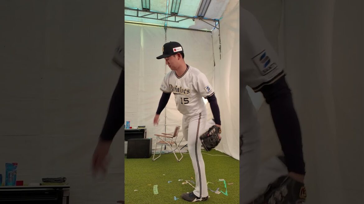 選手の撮影風景📸 #中川圭太 #山下舜平大 #福田周平 #来田涼斗 #椋木蓮 #河内康介 #宜保翔 #麦谷祐介 #若月健矢 #オリックス #shorts #BPBDX