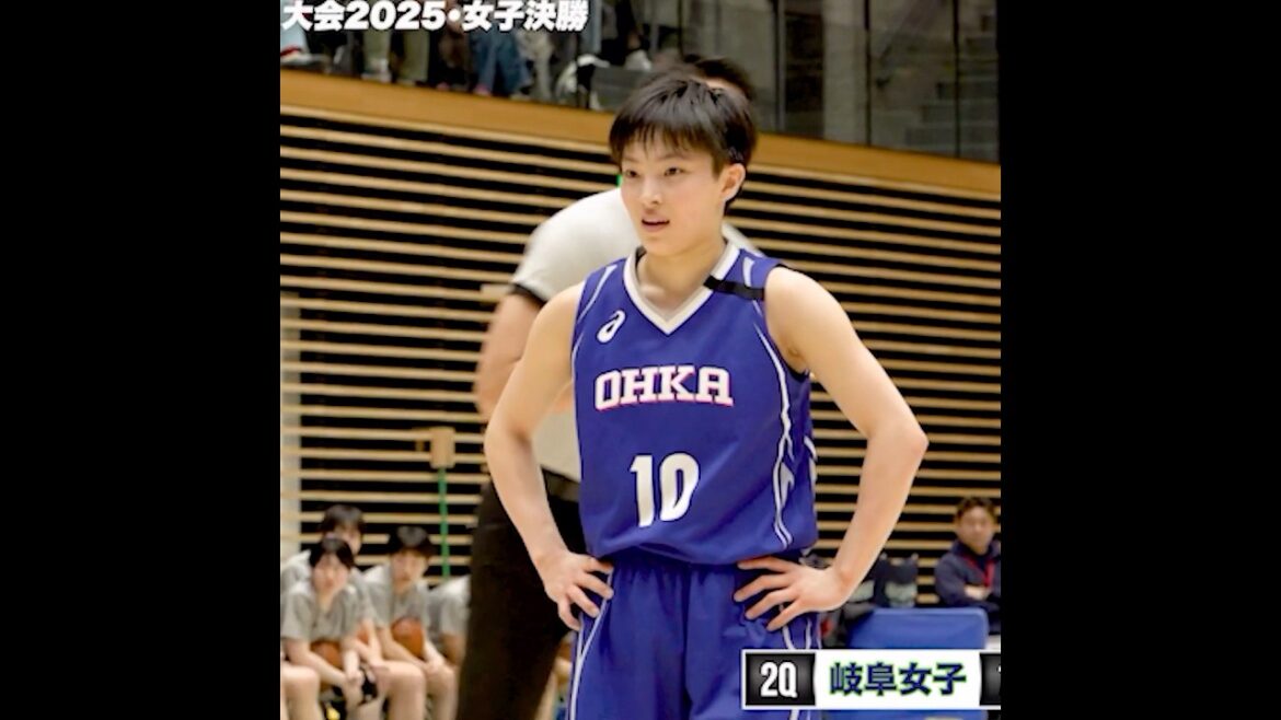 #桜花学園 1年生ファンタジスタが魅せた🔥超絶ノールックパス&チームハイ18得点 竹内みや(1年｜PG｜160cm｜No.10 ) [東海高校バスケ新人大会2025] #高校バスケ #shorts