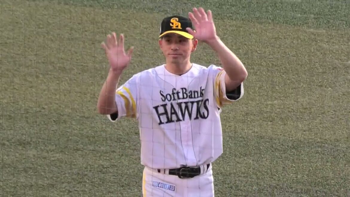 ソフトバンク 大関友久 ヒロイン後の様子～スタンド挨拶＆写真撮影～2025.4.12(ZOZOマリン)