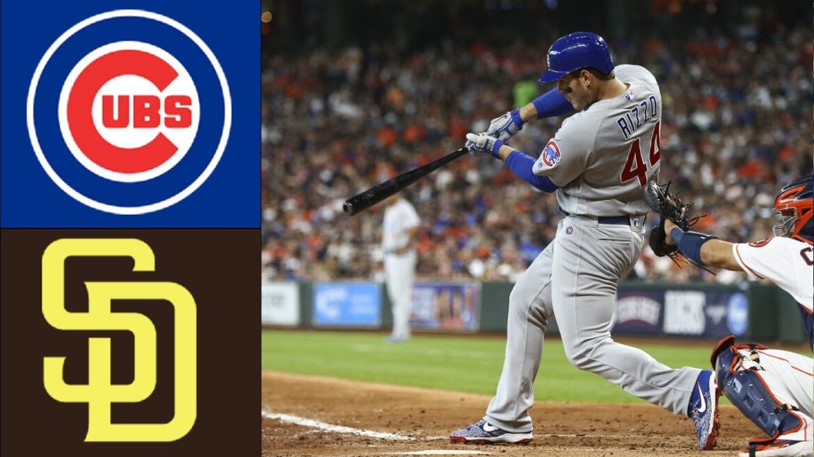 Chicago Cubs Vs  San Diego Padres Full Game final Apr 14,2025 Game MLB Highlights MLB Today