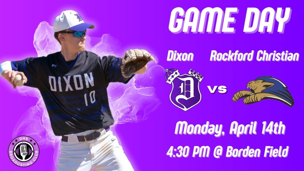 Dixon Dukes varsity baseball vs. Rockford Christian at 4:30 p.m.