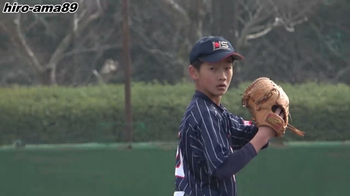 《中学軟式》【小さな巨人】   井垣琳太郎 投手（広島サンズ）《サンズ大会＆レイワンズ大会》
