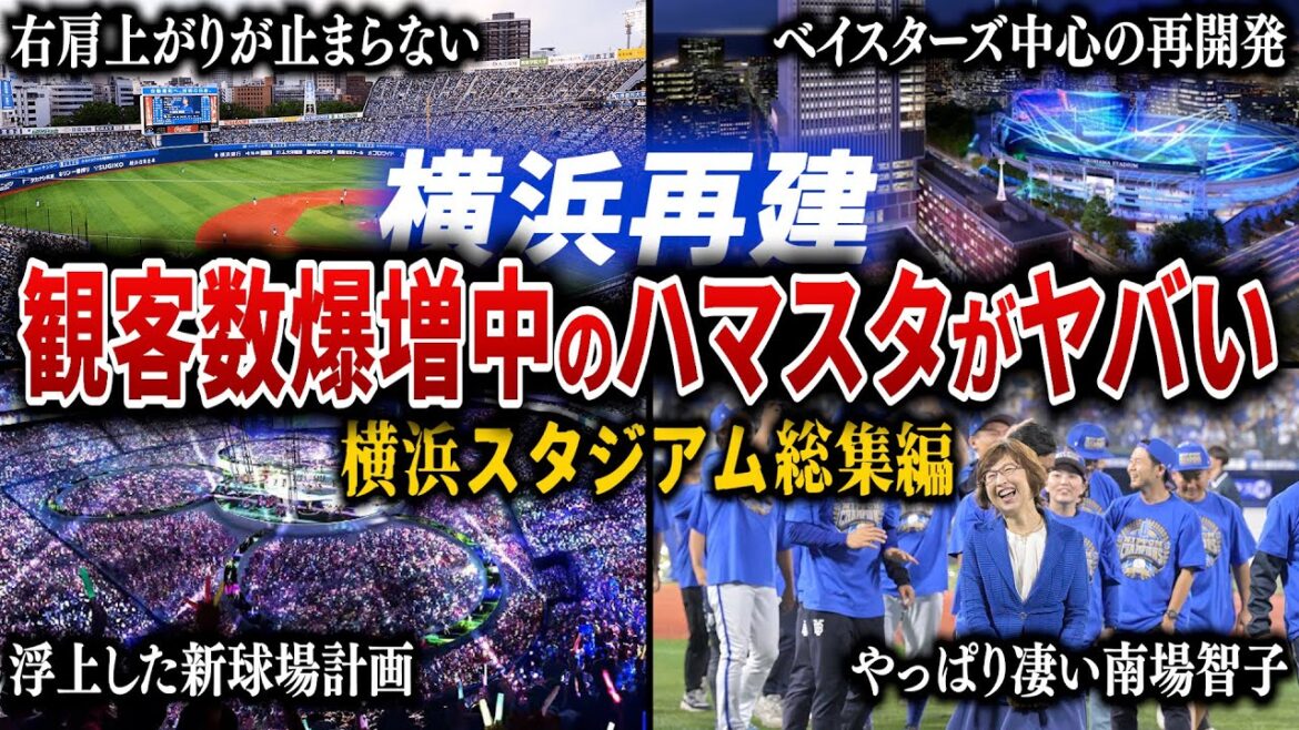 【2025年も観客数爆増中のハマスタ】かつては閑古鳥が鳴いていた横浜スタジアムが連日超満員の球場へと生まれ変わった理由【横浜DeNAベイスターズ】