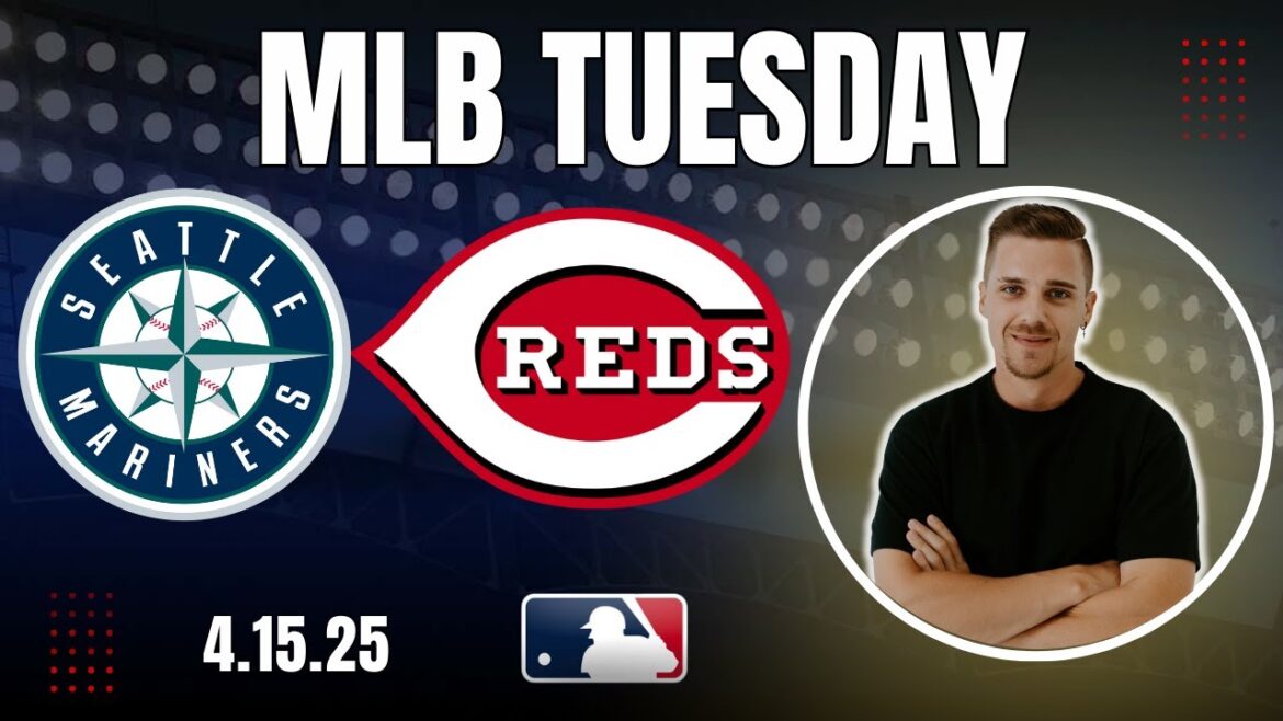 Mariners Vs Reds - MLB Picks Tuesday 4/15/25 | Nick Menken MLB Best Bets and Predictions