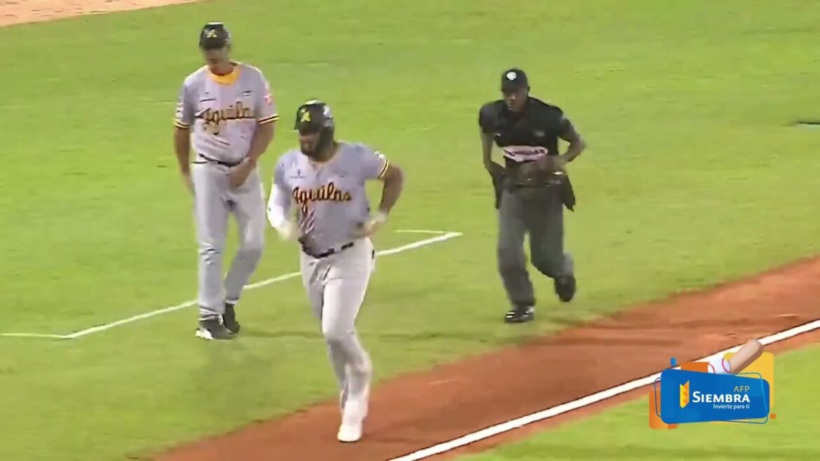 Jerar Encarnación la puso amarillita #aguilascibaenas