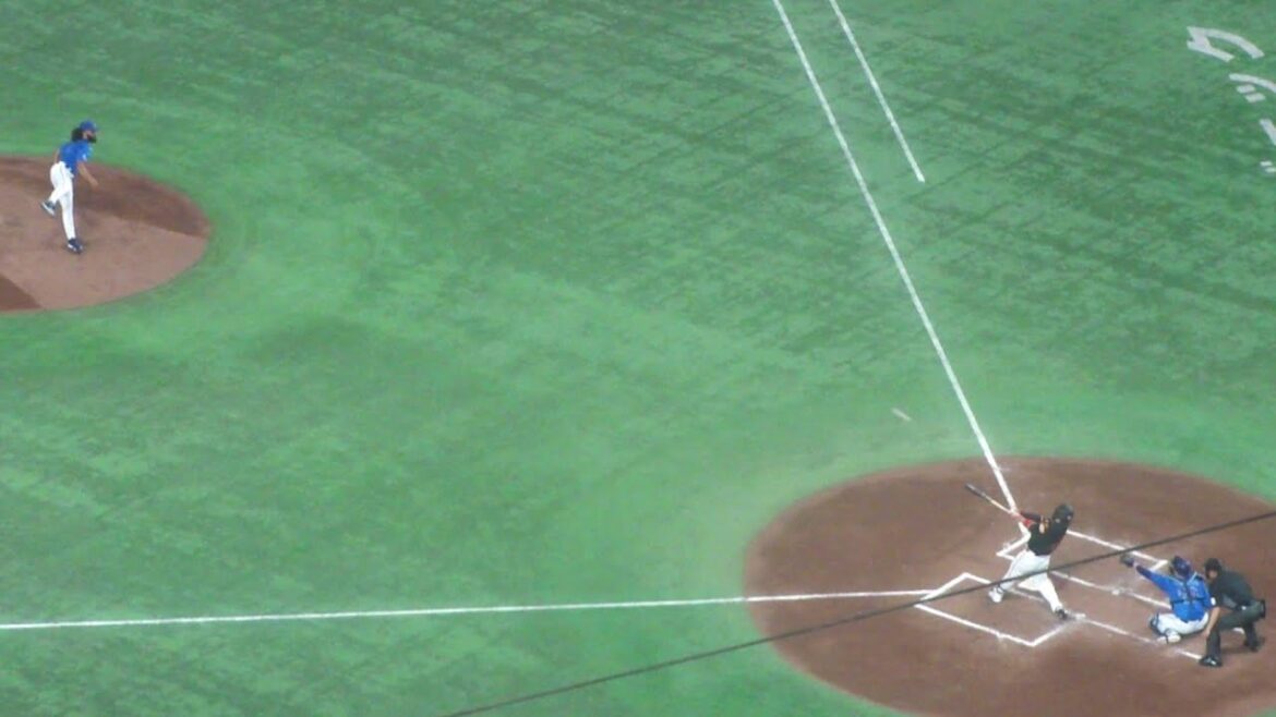 巨人 甲斐拓也 先制のタイムリーヒット　巨人 1 - 0 DeNA　2025年4月15日(火) 東京ドーム