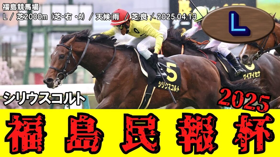 【競馬】 福島民報杯 2025 / シリウスコルト 【競馬】 福島民報杯 2025 / シリウスコルト