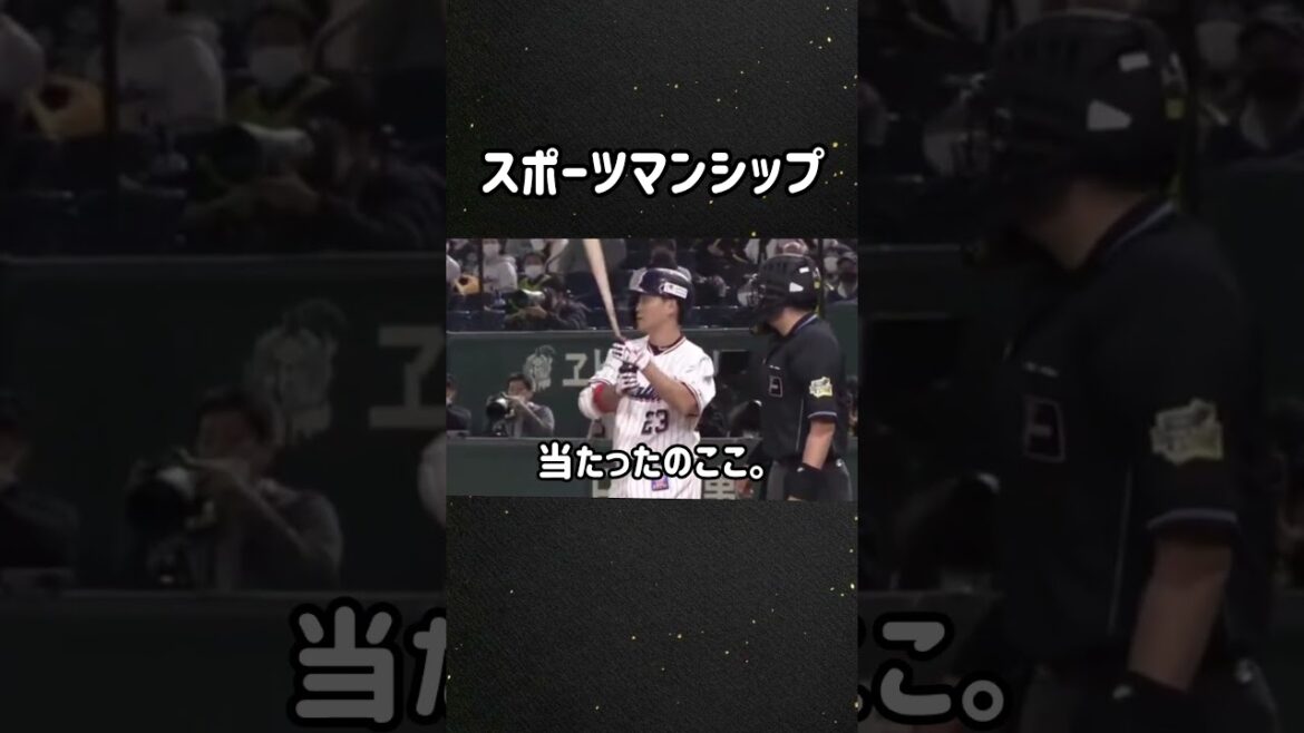 スポーツマンシップ#青木#デッドボール#NPB
