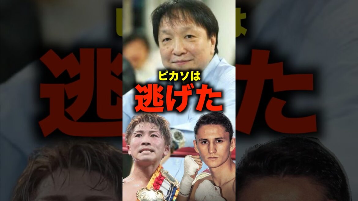 「大橋会長激怒」アランピカソは井上尚弥から逃げた#shortvideo #shorts ＃ボクシング