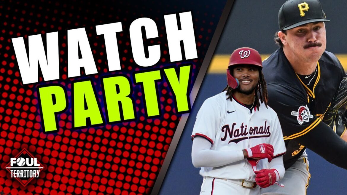Watch Party! Paul Skenes and Pirates host Nationals live on Playback