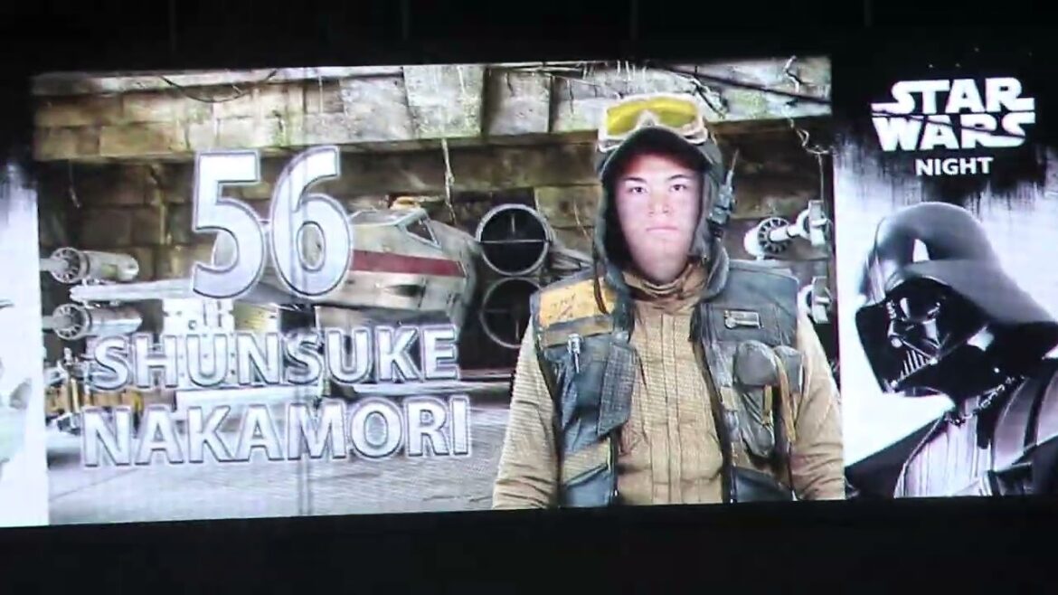 【STAR WARS NIGHT】千葉ロッテマリーンズ 中森俊介 登場曲