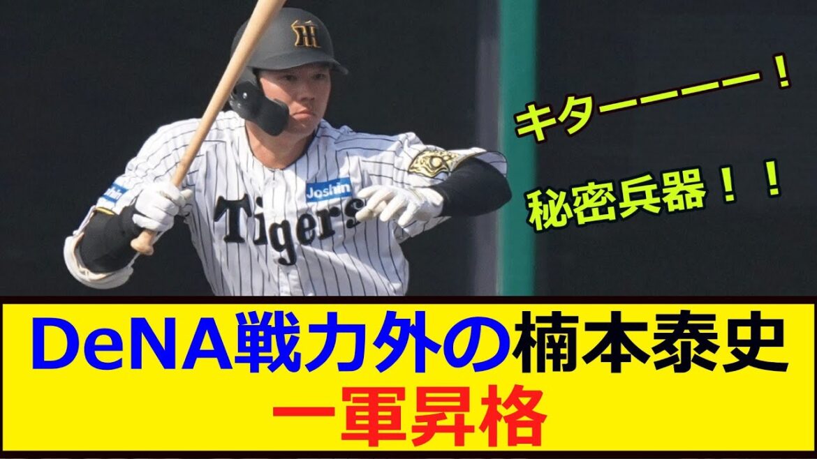 DeNAを戦力外になった楠本 泰史一軍昇格【2ch】