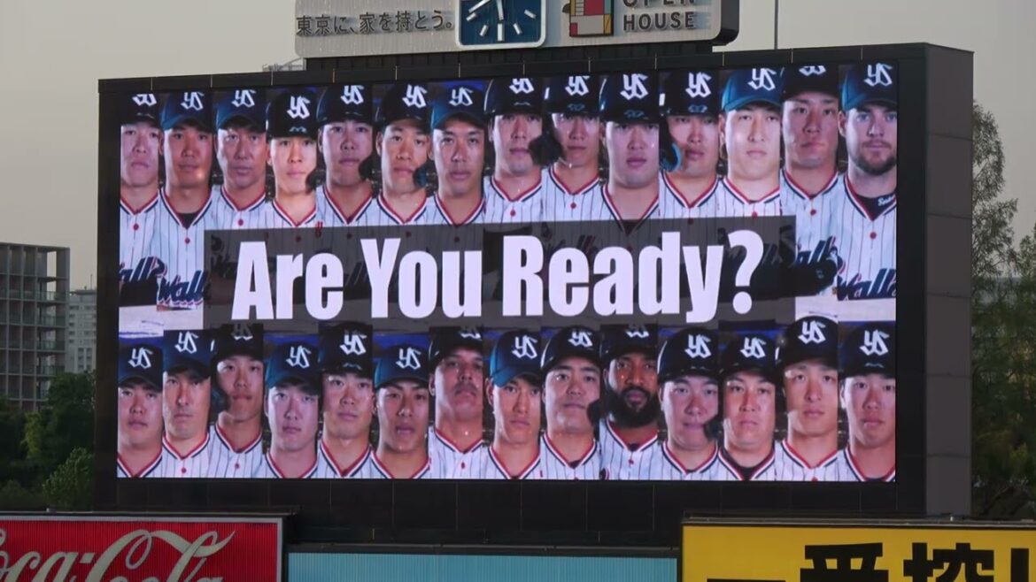 2025 東京ヤクルトスワローズ×阪神タイガース スタメン発表 現地映像