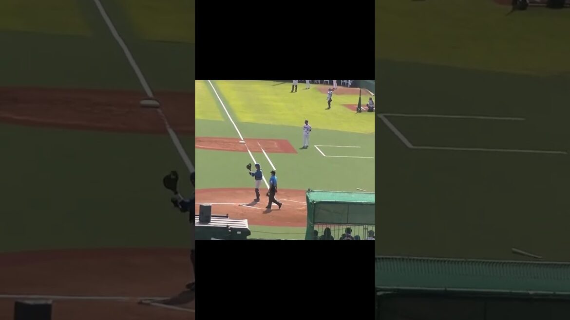 太田賢吾が日ハム石川直也からタイムリーツーベースヒットを放つ（2024年6月14日 ヤクルトスワローズ対 日本ハムファイターズ）