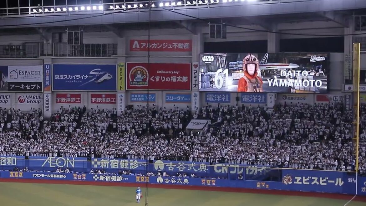 【STAR WARS NIGHT】千葉ロッテマリーンズ 山本大斗 登場曲