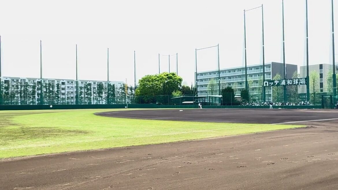 ロッテ浦和球場 スタメン発表  2025/4/19 ロッテ vs ヤクルト  #chibalotte