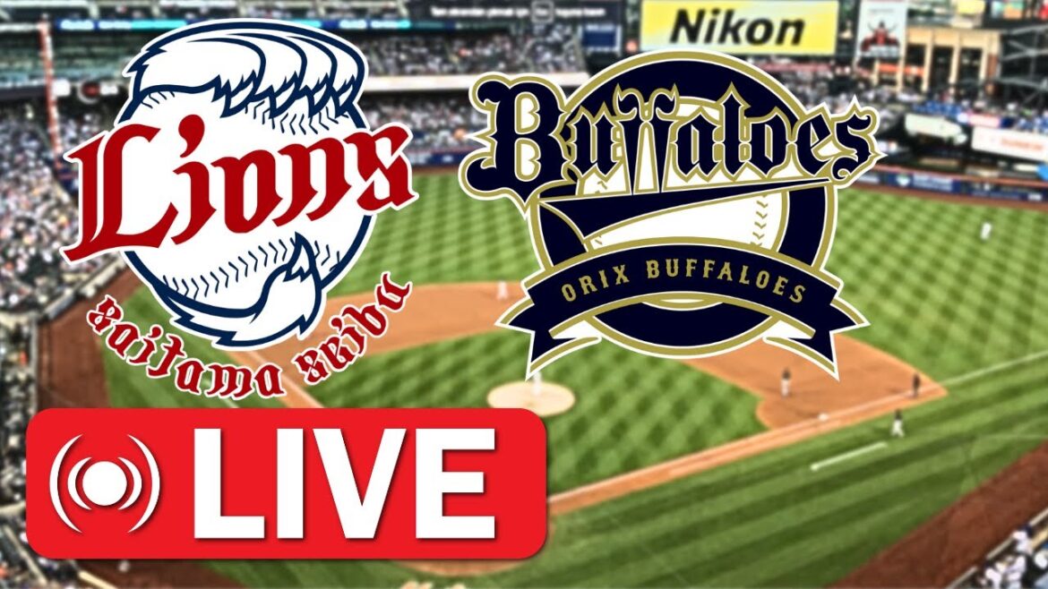 🔴ライブ：埼玉西武ライオンズ vs オリックス・バファローズ | Live: Saitama Seibu Lions vs Orix Buffaloes | NPB - パシフィック・リーグ 第3戦