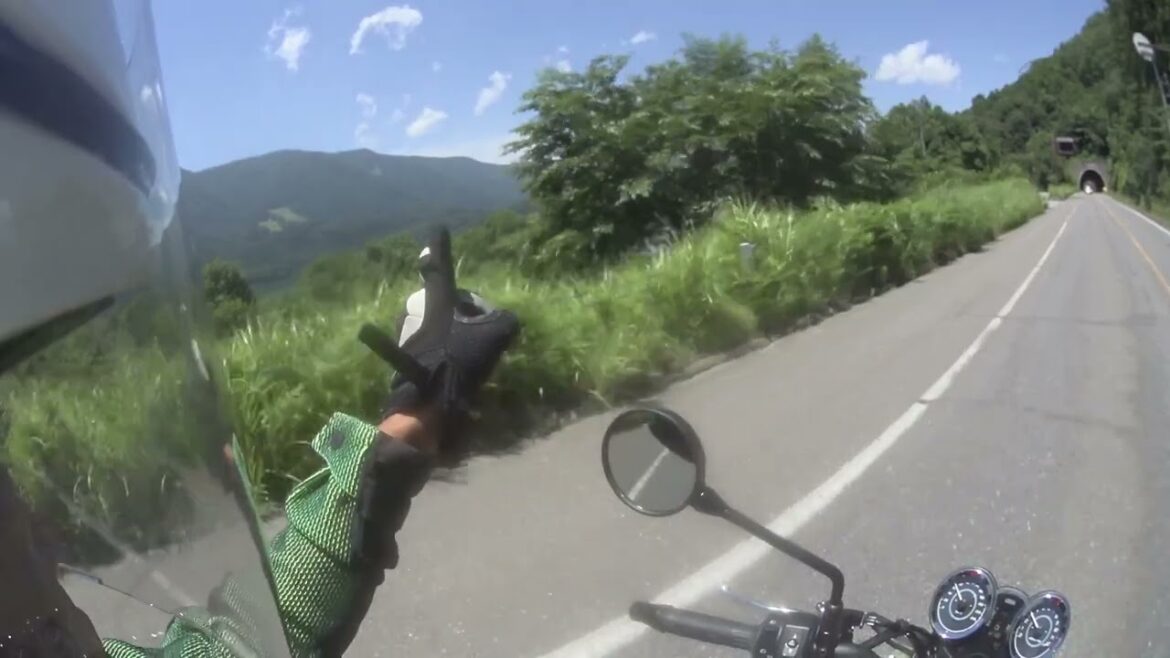 20240707 1236～Z650RSでARスタンプラリー青木湖あたり