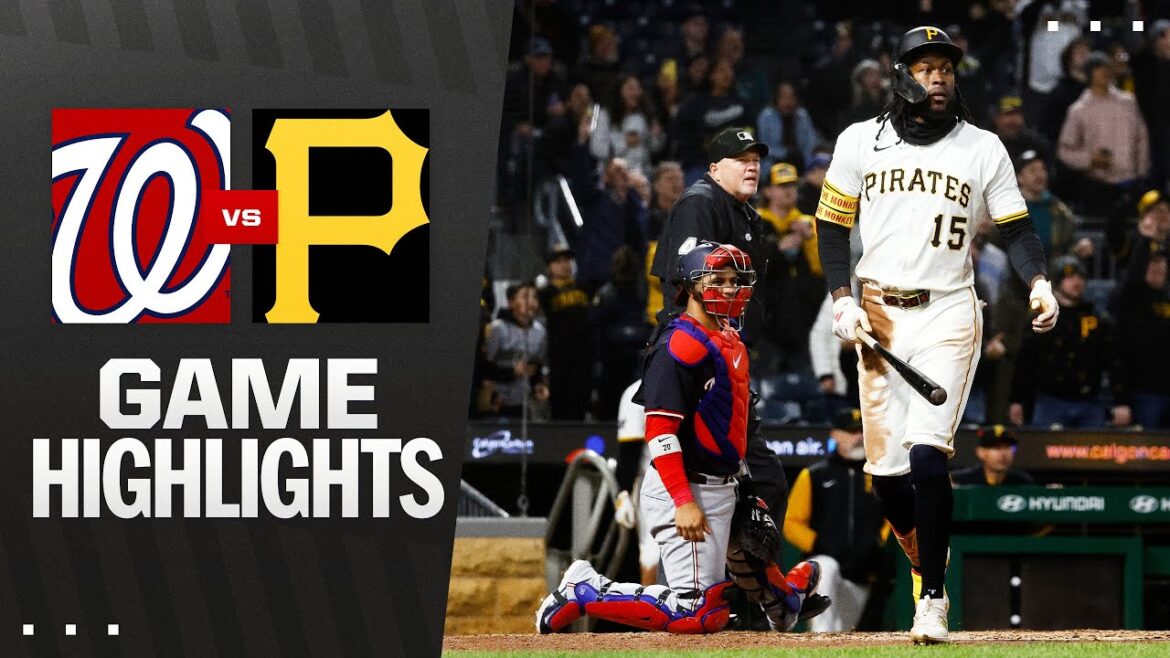 Nationals vs. Pirates Game Highlights (4/16/25) | MLB Highlights