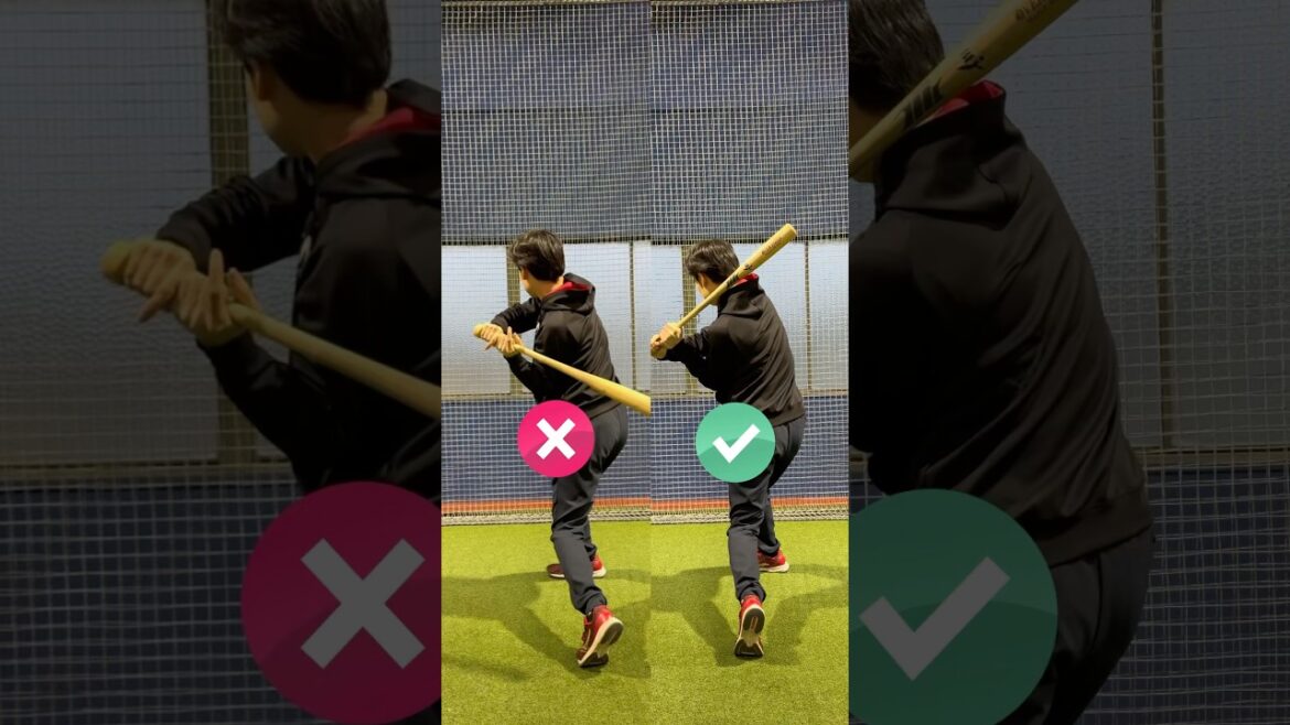 トップ時にヘッドを投手に入れすぎない　#野球 #バッティング