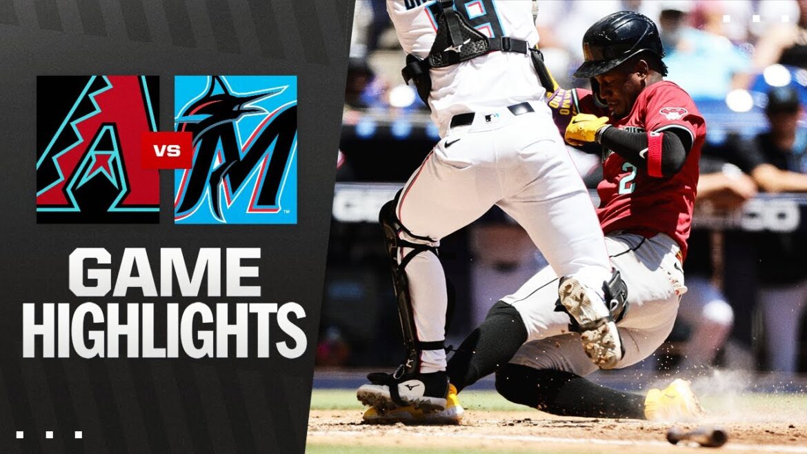 D-backs vs. Marlins Game Highlights (4/17/25) | MLB Highlights