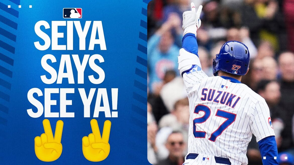 Seiya Suzuki launched his sixth homer of the season | 鈴木誠也 6号放つ