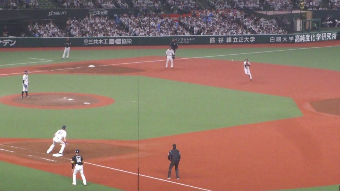 西武 滝澤夏央 ナイスプレー 2つ目　西武 vs ソフトバンク　2025年4月19日(土) ベルーナドーム