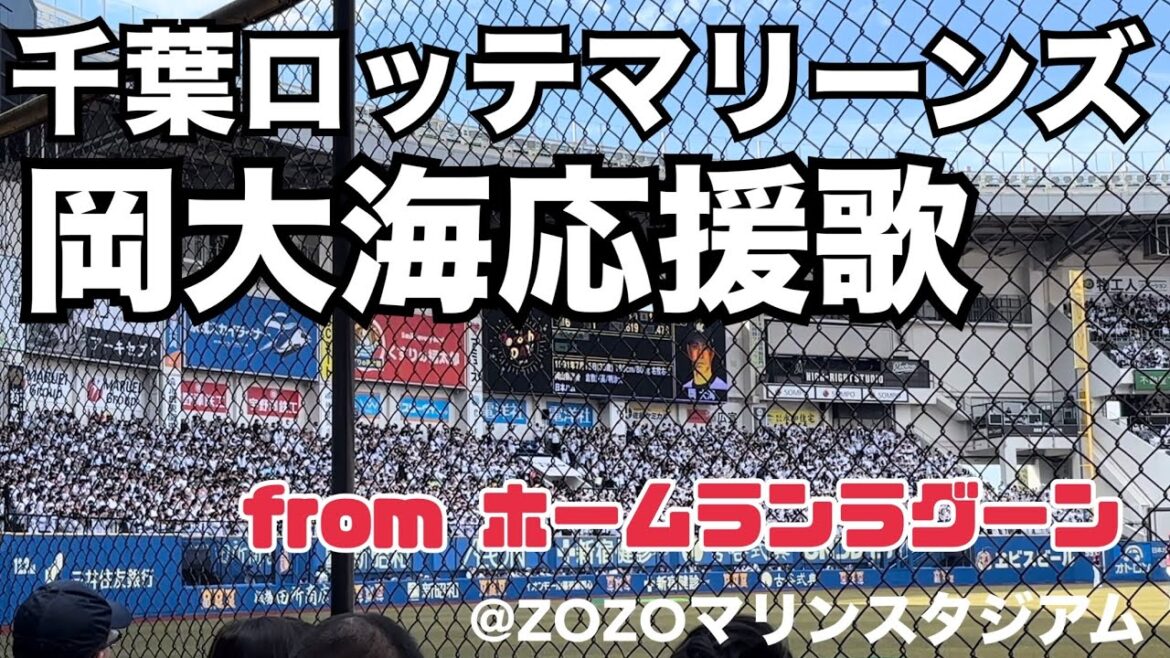 千葉ロッテマリーンズ　岡大海応援歌