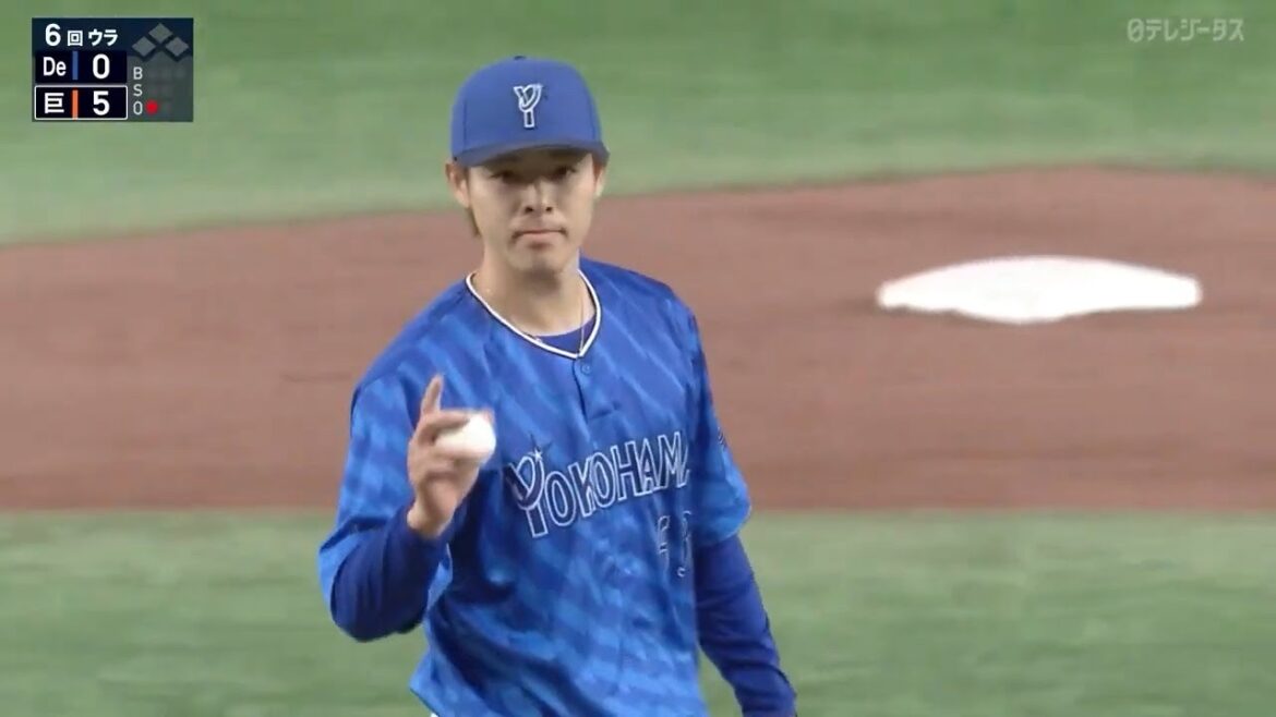 【颯は中川です】1回2奪三振の好投