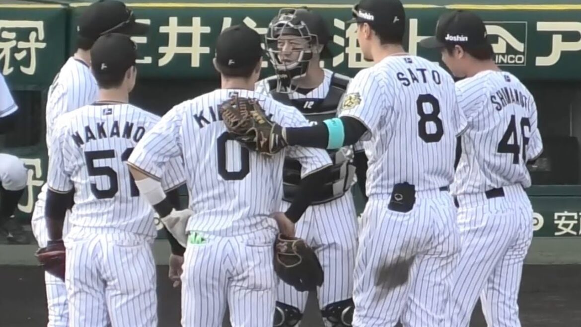 阪神木浪聖也 、まさかの3つ目のエラー...直後にサトテルがそっと優しく背中にタッチ！広島東洋カープvs阪神タイガース 2025年4月19日