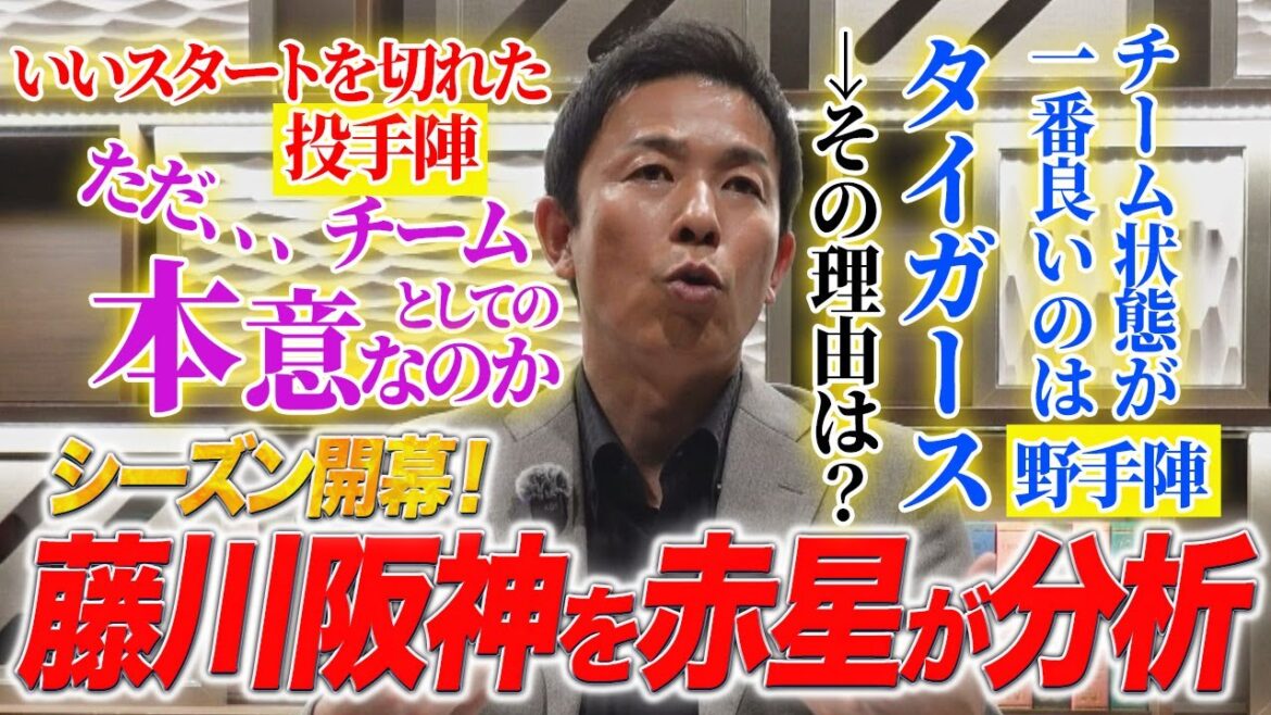 【解説】赤星憲広が『藤川阪神』を徹底解説！｜チーム状態が一番良いのはタイガース