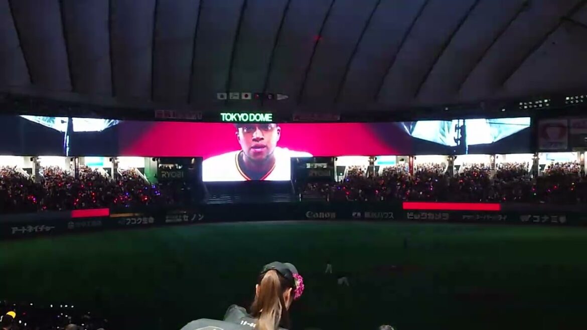 2025 4/15 巨人 vs DeNA 9回表 ライデル・マルティネス投手登場演出