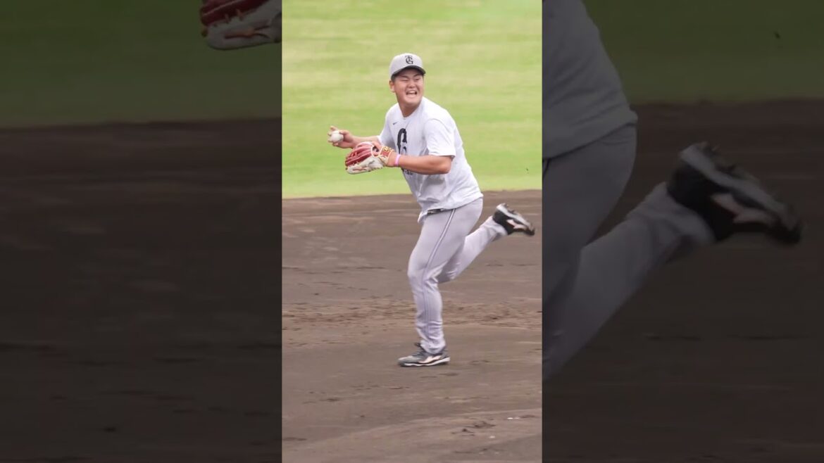 【巨人】ネクスト岡本和真？飛距離がケタ違いの竹下徠空選手 #shorts #baseball #sports #ジャイアンツ #巨人 #プロ野球