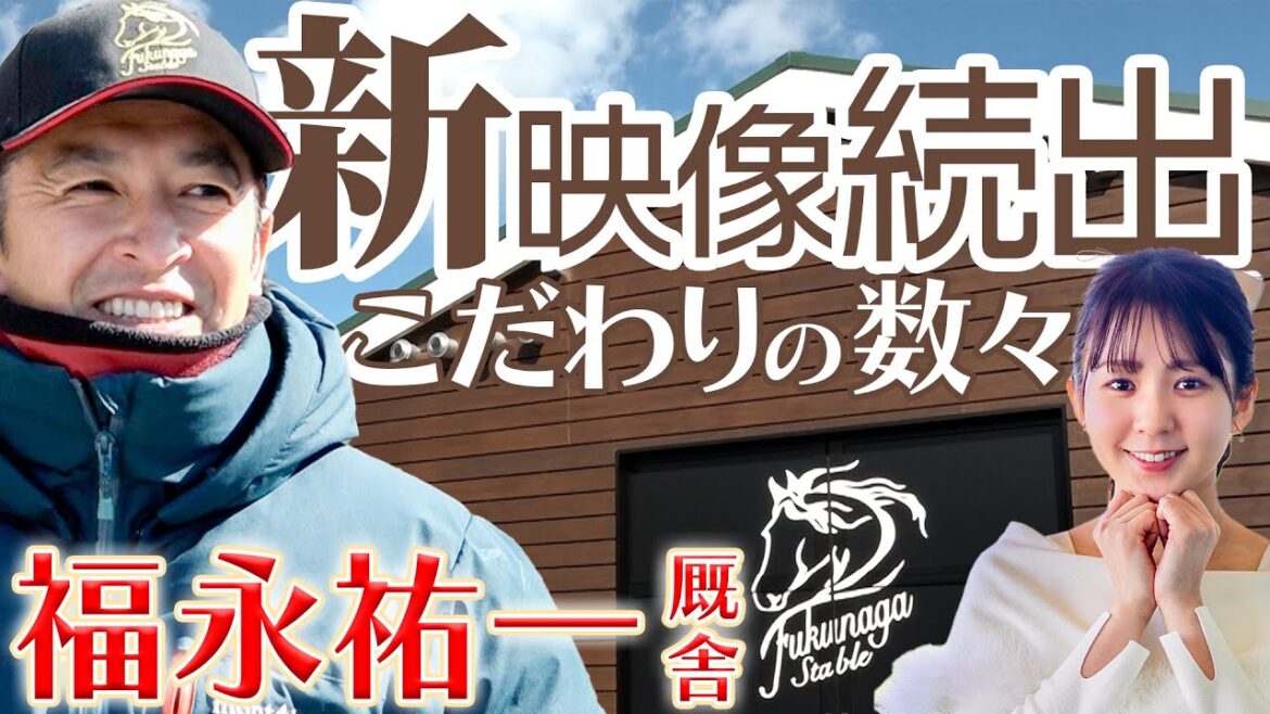 【配信限定】開業2年目に突入した福永調教師、リニューアルした厩舎に潜入!ちょっと不器用でお茶目な一面も…|ウイニングTube 【配信限定】開業2年目に突入した福永調教師、リニューアルした厩舎に潜入!ちょっと不器用でお茶目な一面も…|ウイニングTube