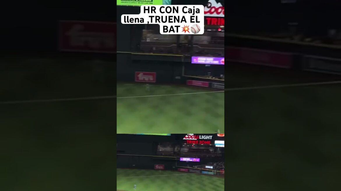 Electrizante‼️CORBIN CARROLL COECTA CUADRAGULAR DECISIVO en la 8th CON CAJA LLENA #mlb  #Arizona