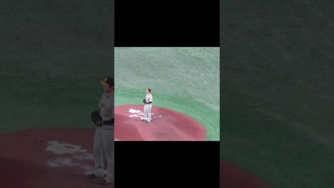 【タイガース】浜地真澄のピッチングフォーム東京ドーム2023年4月11日 #浜地真澄