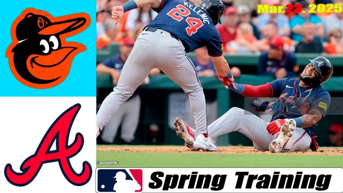 Baltimore Orioles Vs. Atlanta Braves GAME 3rd (03/23/2025) | MLB Highlights 2025
