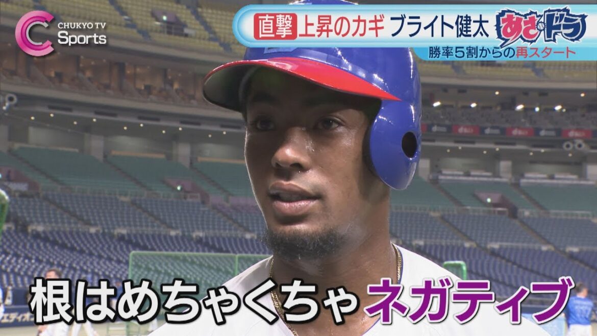 “根はネガティブ” ブライト健太の原点｜中日ドラゴンズ